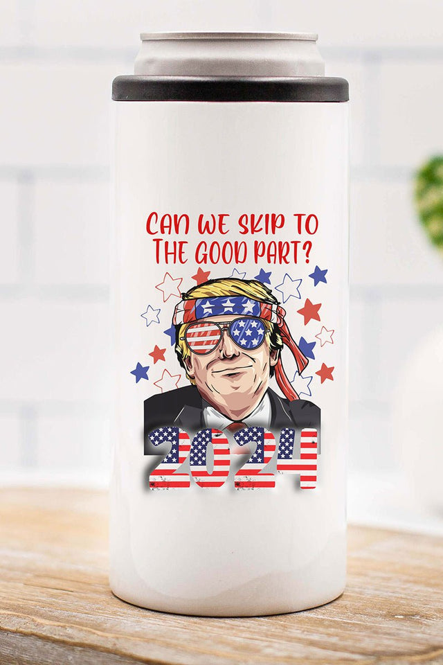 Skip To Trump 2024 Stainless Steel Slim Hugger - Wholesale Accessory Market