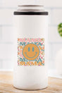 Happy Face Floral Mama Stainless Steel Slim Hugger - Wholesale Accessory Market