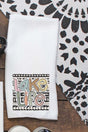 Aztec Lake Life Waffle Kitchen Towel - Wholesale Accessory Market