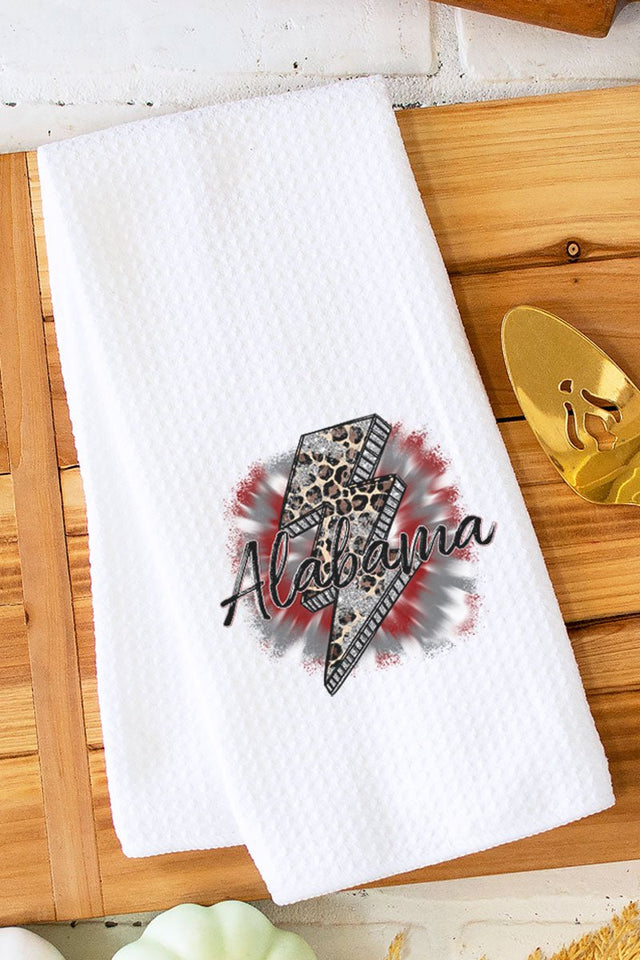 Bolt Alabama Waffle Kitchen Towel - Wholesale Accessory Market