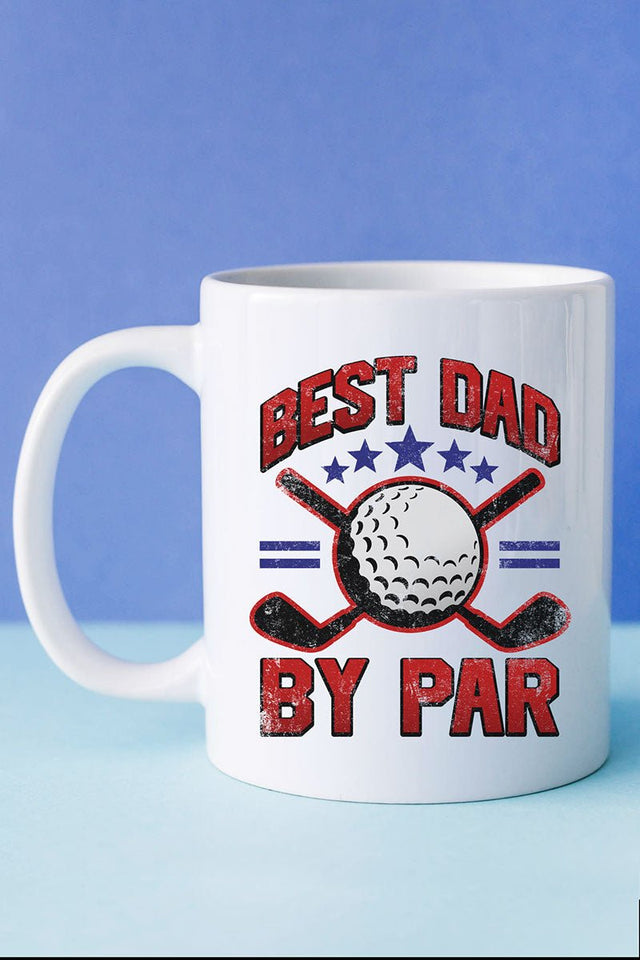 Best Dad by Par White Mug - Wholesale Accessory Market