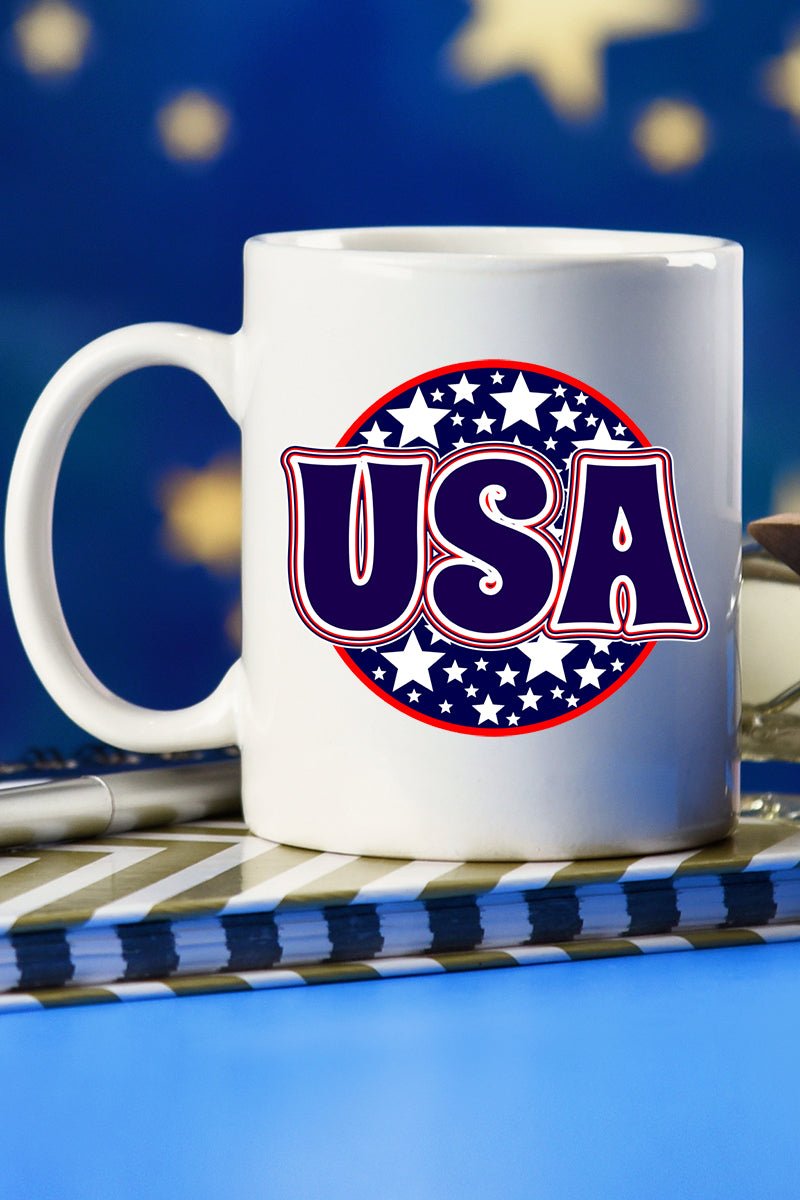 Circle USA White Mug - Wholesale Accessory Market