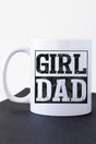 Girl Dad White Mug - Wholesale Accessory Market