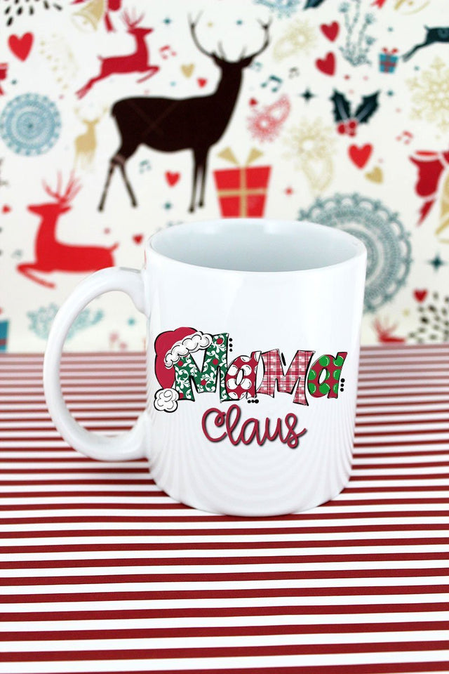 Mama Claus White Mug - Wholesale Accessory Market