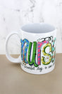 Nurse Doodle White Mug - Wholesale Accessory Market