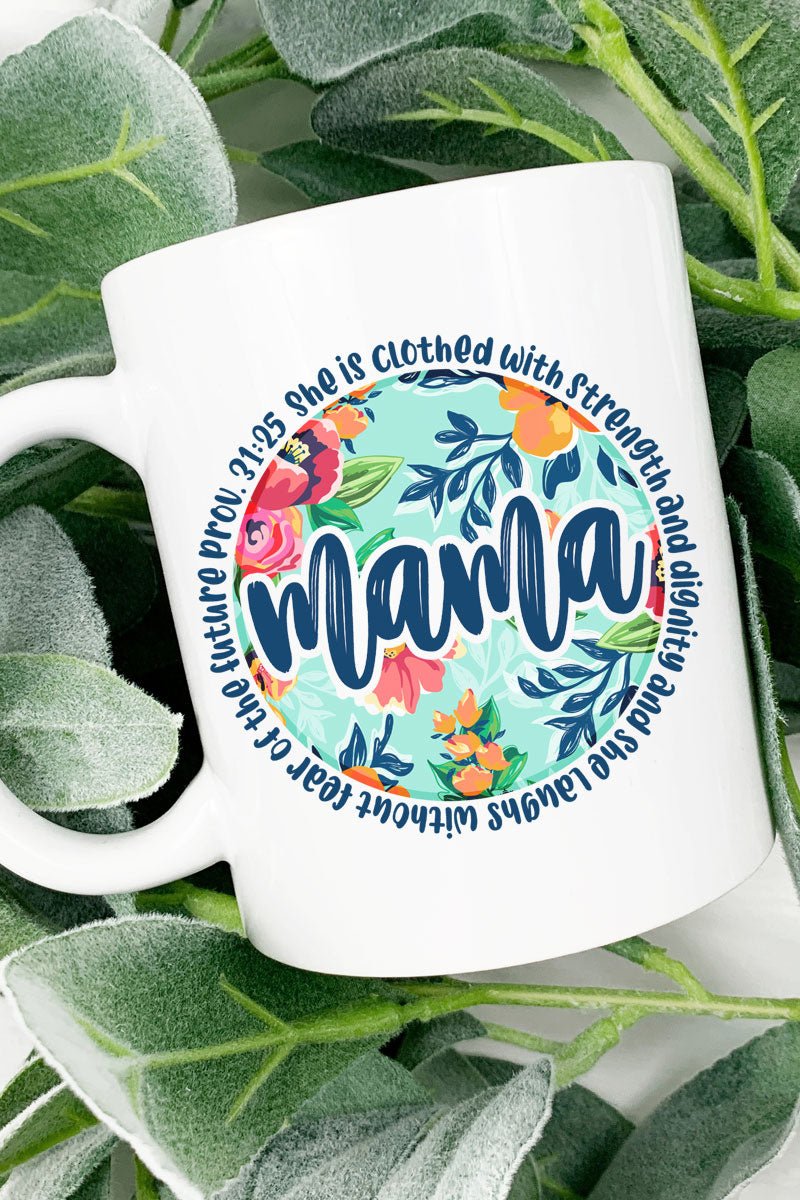 Proverbs Mama White Mug - Wholesale Accessory Market