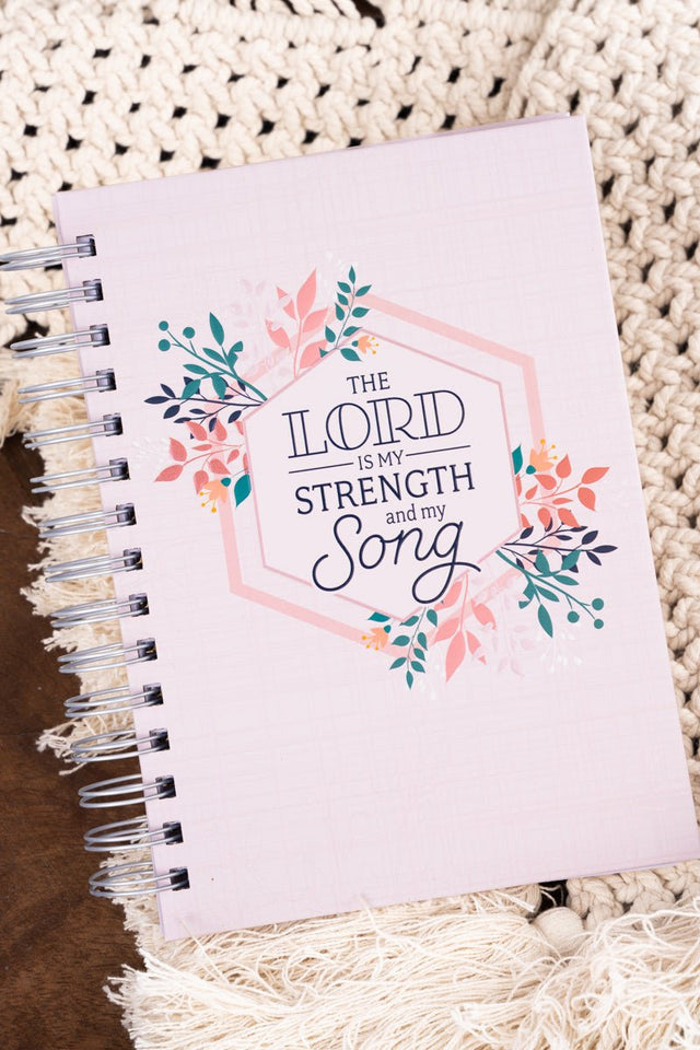 My Strength and My Song Large Wirebound Journal - Wholesale Accessory Market