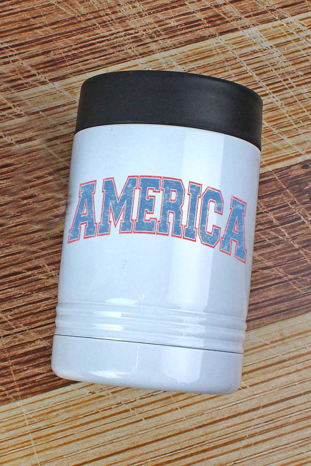 Grunge Arched America Stainless Steel Hugger 12oz - Wholesale Accessory Market