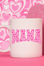 All The Hearts Mama Pink White Mug - Wholesale Accessory Market