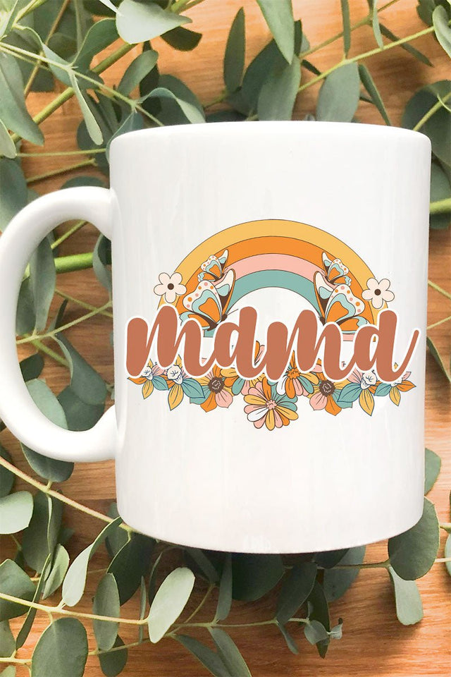 Butterfly Groove Mama White Mug - Wholesale Accessory Market