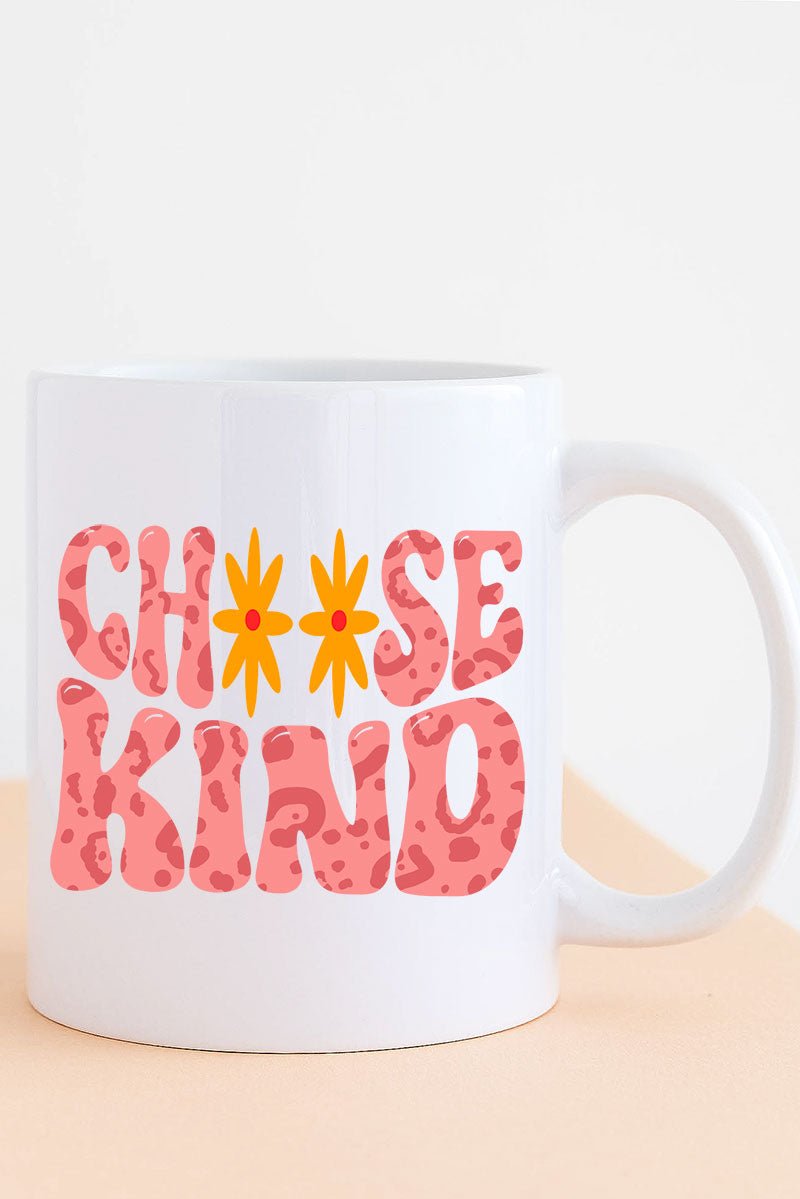 Choose Kind White Mug - Wholesale Accessory Market