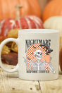 Nightmare Before Coffee White Mug - Wholesale Accessory Market