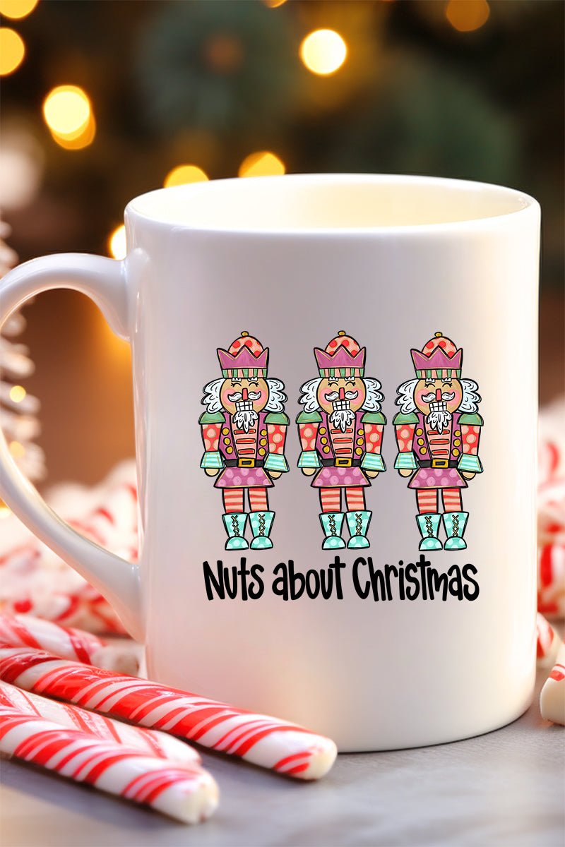 Nuts About Christmas White Mug - Wholesale Accessory Market