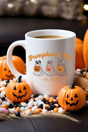 Pumpkin & Co White Mug - Wholesale Accessory Market