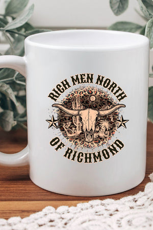 Rich Men North Of Richmond White Mug - Wholesale Accessory Market