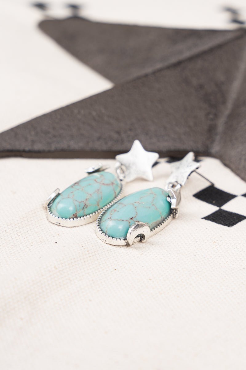 Silver Western Earrings - Etsy