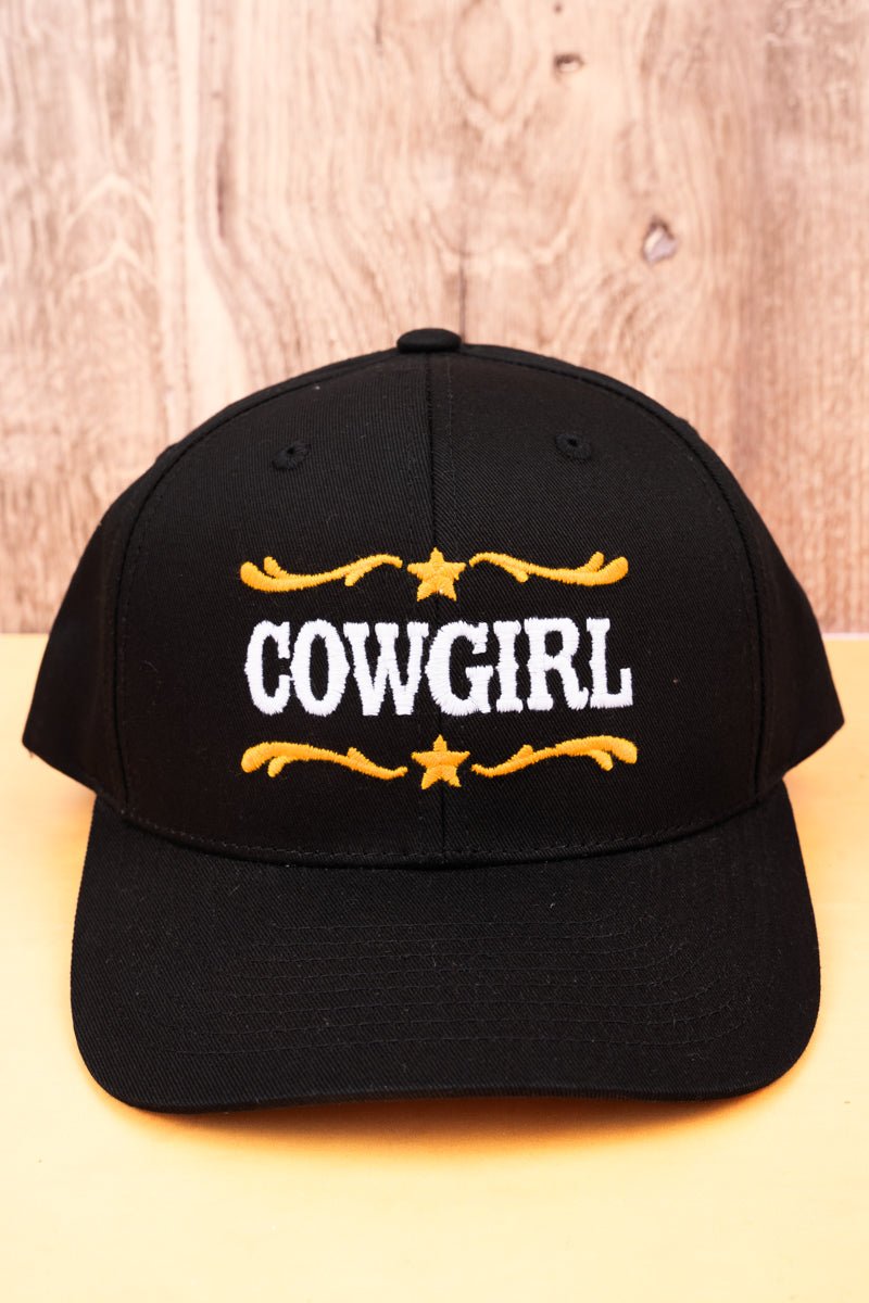 Black 'Cowgirl' Underbrim Aztec Snapback Cap - Wholesale Accessory Market