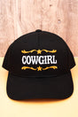 Black 'Cowgirl' Underbrim Aztec Snapback Cap - Wholesale Accessory Market