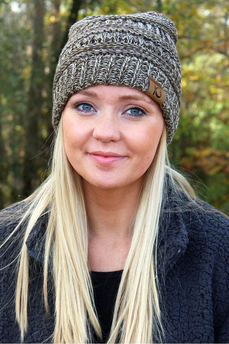 Campfire Cozy Beanie, Brown Mix - Wholesale Accessory Market