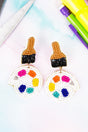 Paint a Picture Seed Bead Earrings - Wholesale Accessory Market