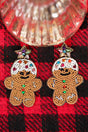 Smells Like Christmas Spirit Seed Bead Earrings - Wholesale Accessory Market