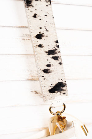 Collin Cow Black and White Guitar Bag Strap - Wholesale Accessory Market