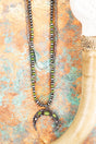 Green Crawford Creek Naja Layered Necklace - Wholesale Accessory Market