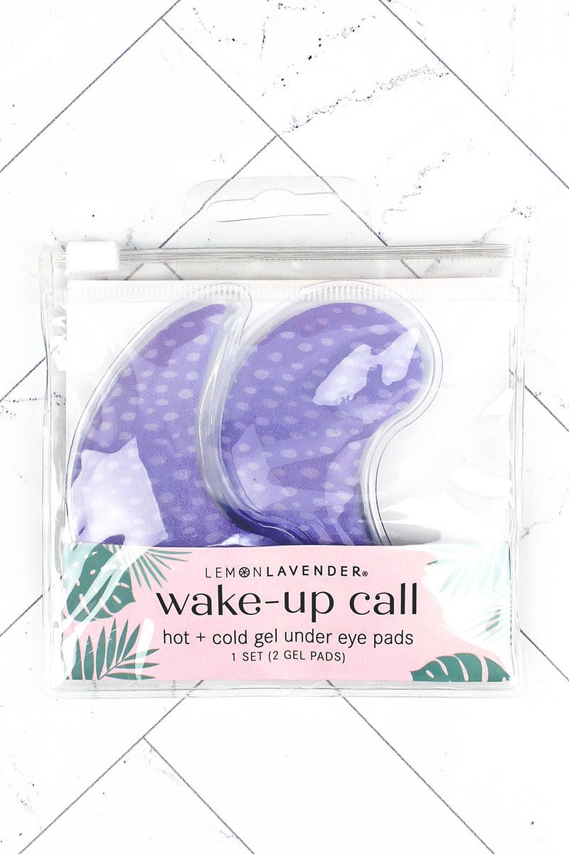 Lavender Wake-Up Call Gel Under Eye Pads - Wholesale Accessory Market