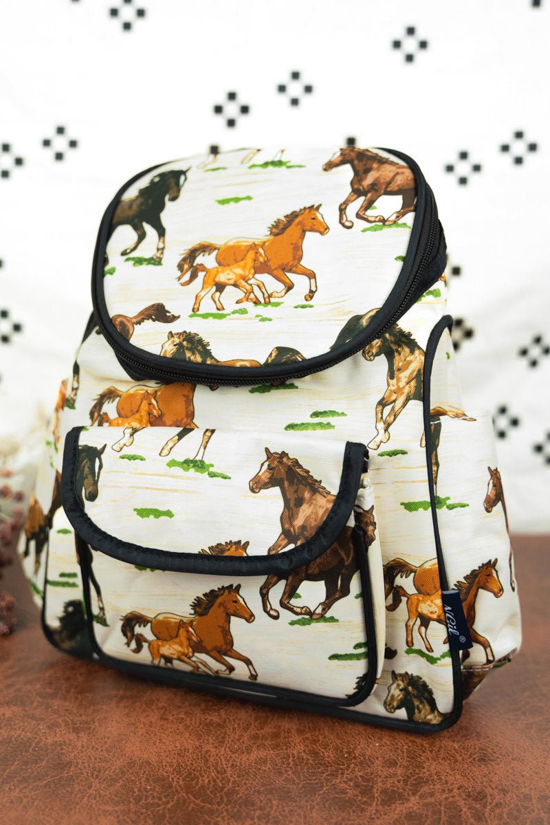 NGIL Wild Horses Petite Backpack - Wholesale Accessory Market