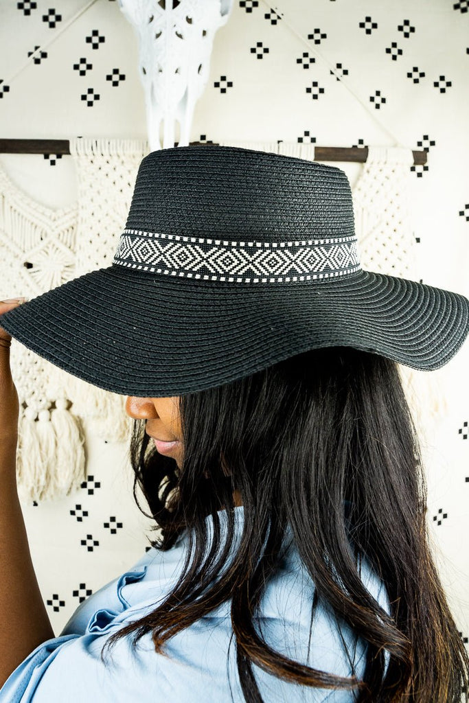 Banded, Sea Breeze Straw Hat