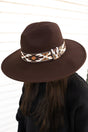 Copper Mesa Felt Hat, Dark Brown - Wholesale Accessory Market