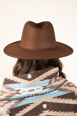 Down From Dover Felt Hat, Brown - Wholesale Accessory Market