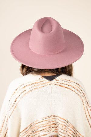 Desperado Felt Hat, Deep Pink - Wholesale Accessory Market