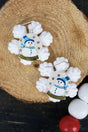 Snowman Snow Globe Earrings - Wholesale Accessory Market