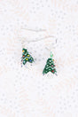 I'm Feelin Pine Silvertone Earrings - Wholesale Accessory Market