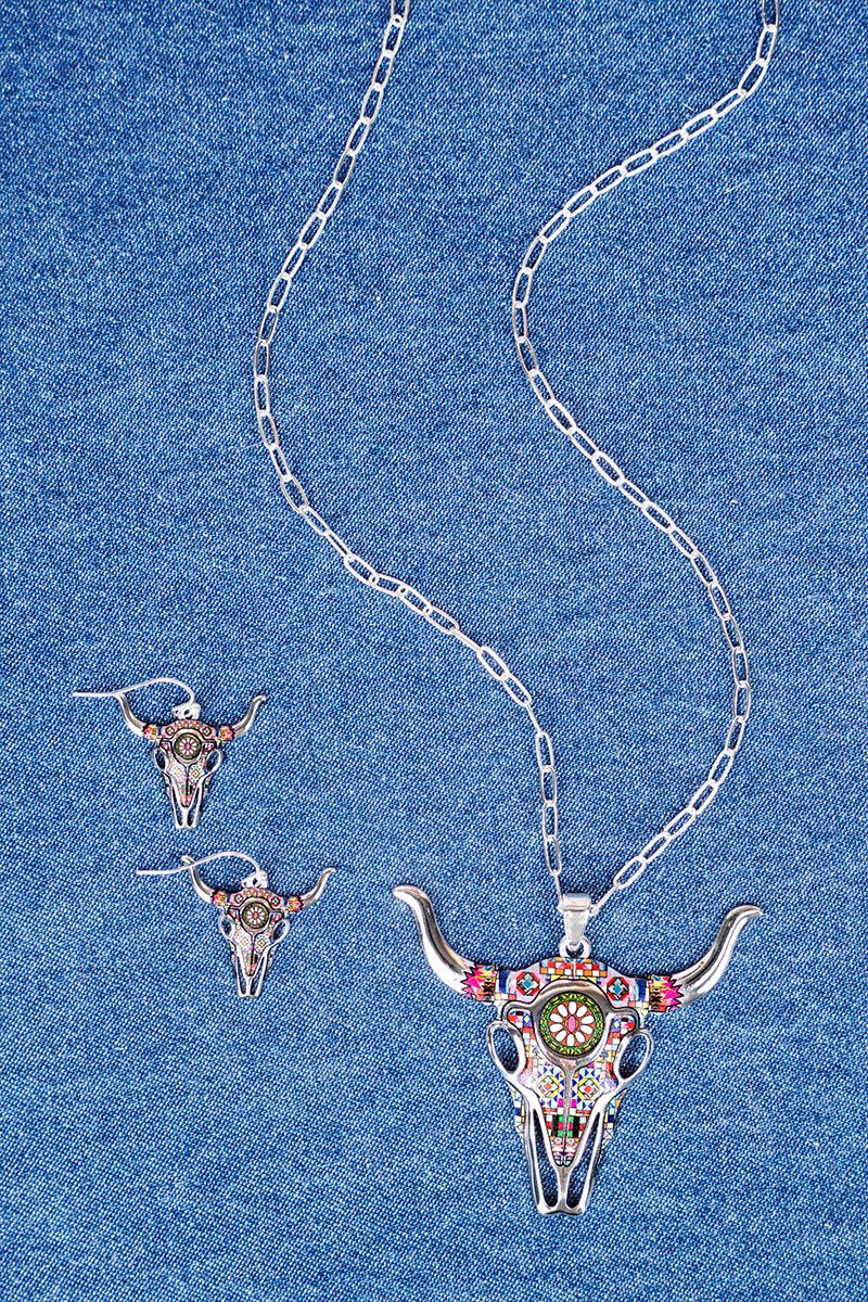 Cow on sale head necklace