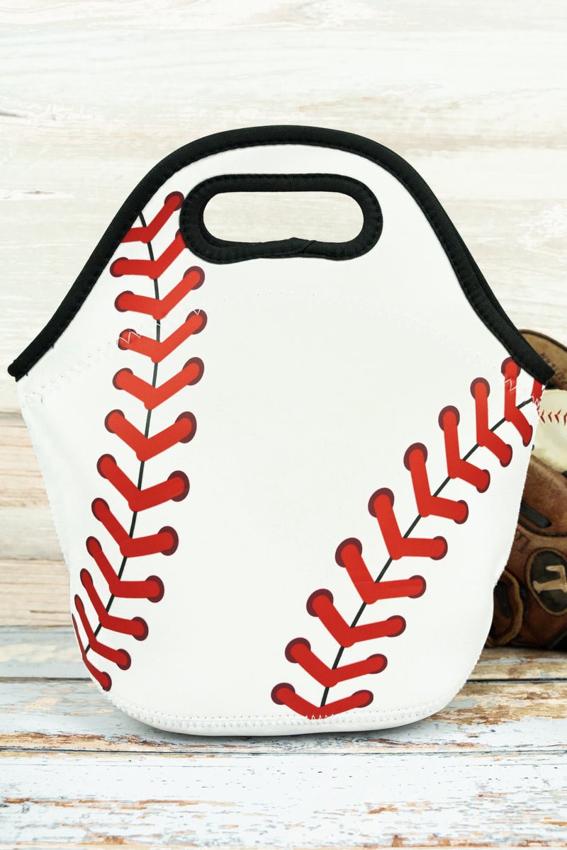 Baseball Laces Neoprene Lunch Tote Wholesale Accessory Market