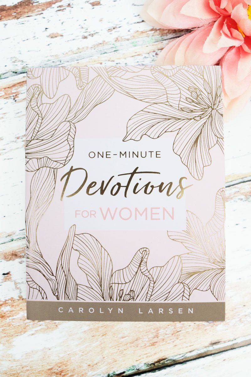 Blush Botanical One Minute Devotions for Women - Wholesale Accessory Market