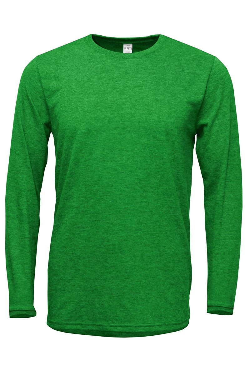 Clover Lucky Puff Vinyl Adult Soft-Tek Blend Long Sleeve Tee - Wholesale Accessory Market