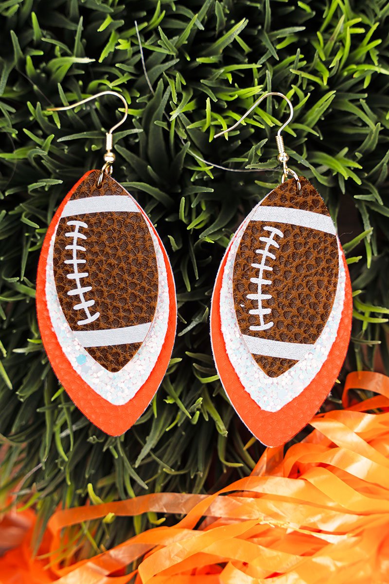 Football Earrings