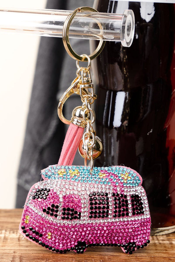 Beaded bag charm black – Sixton London