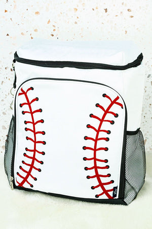 NGIL Baseball Laces Cooler Backpack - Wholesale Accessory Market