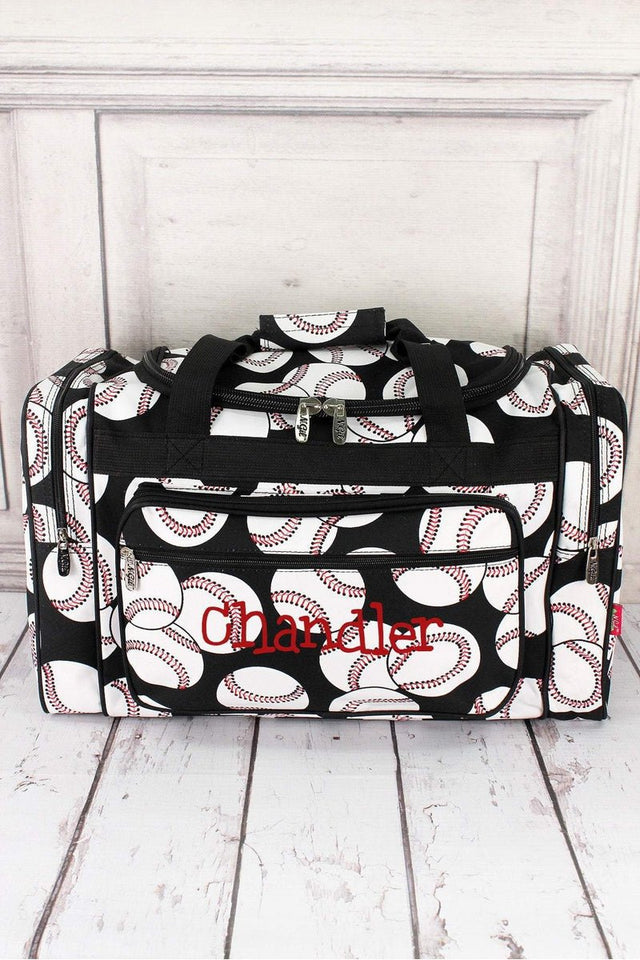 NGIL Baseball Duffle with Black Trim 20" - Wholesale Accessory Market