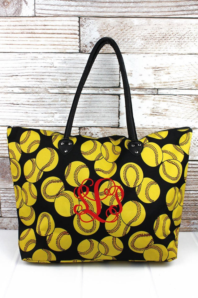 NGIL Softball Large Shoulder Tote - Wholesale Accessory Market