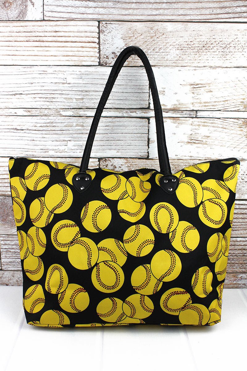 NGIL Softball Large Shoulder Tote - Wholesale Accessory Market