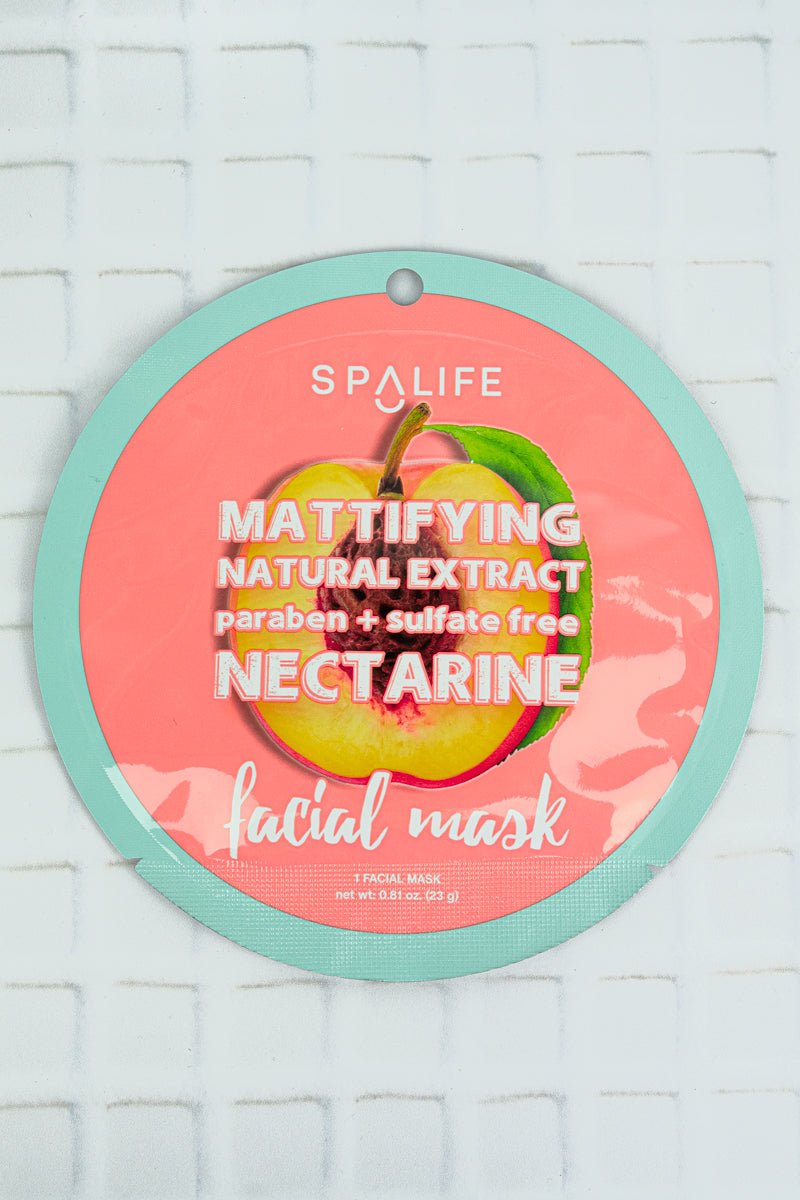 Mattifying Nectarine Facial Mask - Wholesale Accessory Market