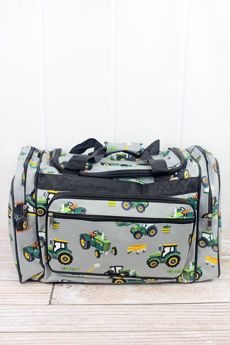 Tractor Trucks Canvas 20 Duffle Bag