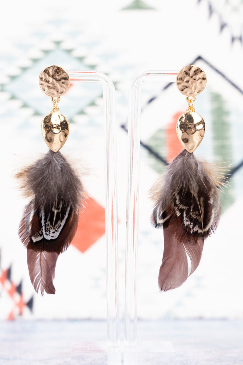 Brass Beauty Gold Fashion Earrings | eBay