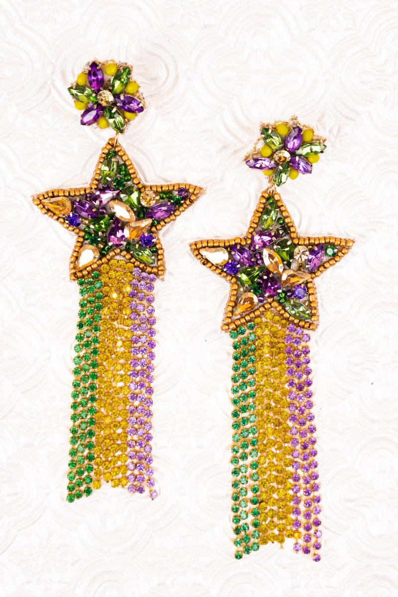 mardi gras earrings wholesale