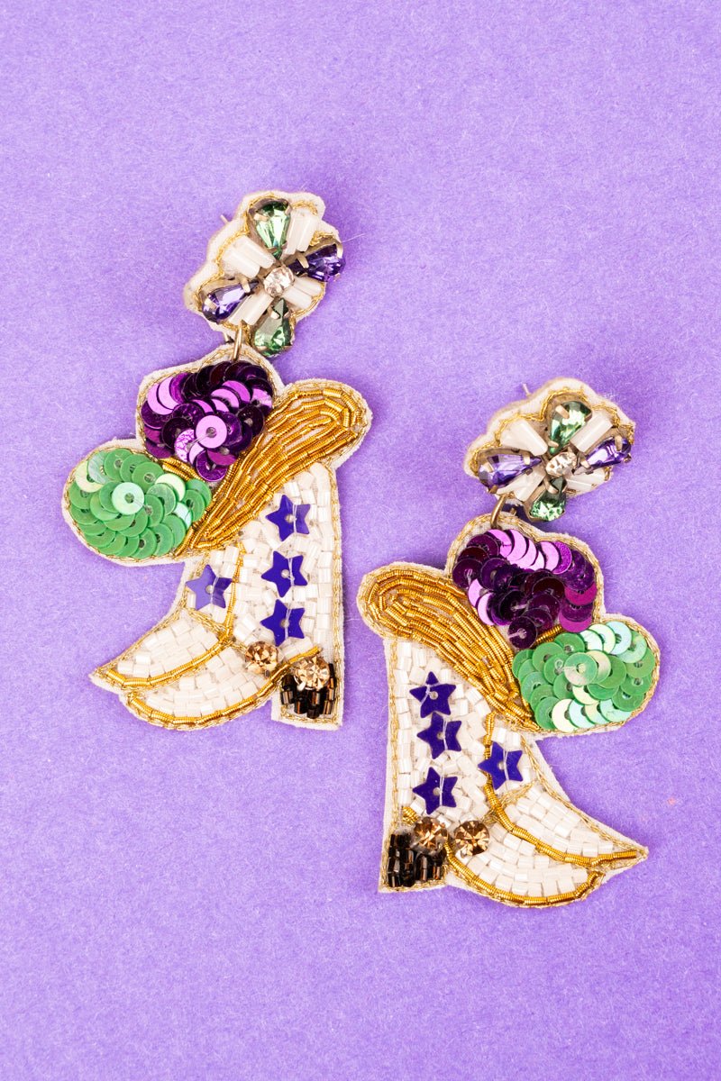 New Mardi Gras Patches in stock! Sequins, Chenille Thread and